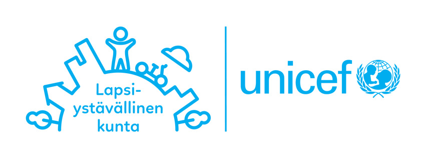 Unicefin Lapsiystävällinen kunta -tunnuslogo